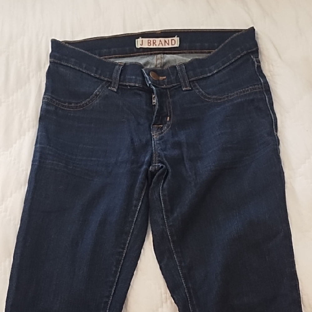 J Brand Dark Blue Skinny Jeans